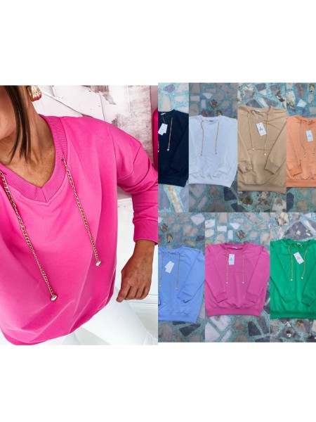 Bluzy damskie Tureckie, Size UNI ,paczka 6szt,1 kolor