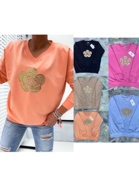 Bluzy damskie Tureckie, Size UNI ,paczka 6szt,1 kolor