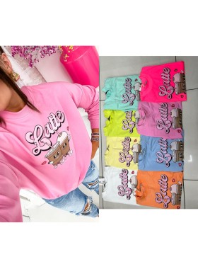 Bluzy damskie Tureckie, Size UNI ,paczka 6szt,1 kolor
