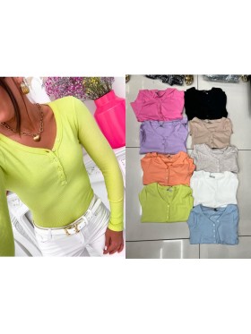 Bluzki damskie Tureckie, Size UNI ,paczka 6szt,1 kolor