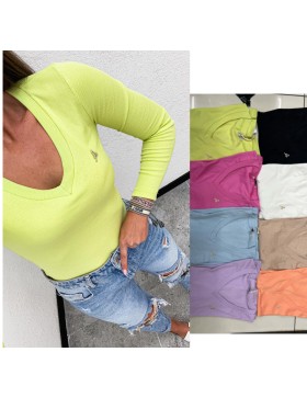 Bluzki damskie Tureckie, Size UNI ,paczka 6szt,1 kolor