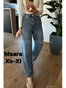 Jeansy damskie M'sara ,size xs-xl, paczka 10szt,
