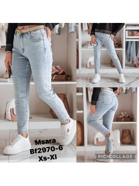 Jeansy damskie M'sara ,size xs-xl, paczka 10szt,