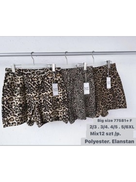 Spodenki damskie ,size 2-6xl, paczka 12szt,mix kolor