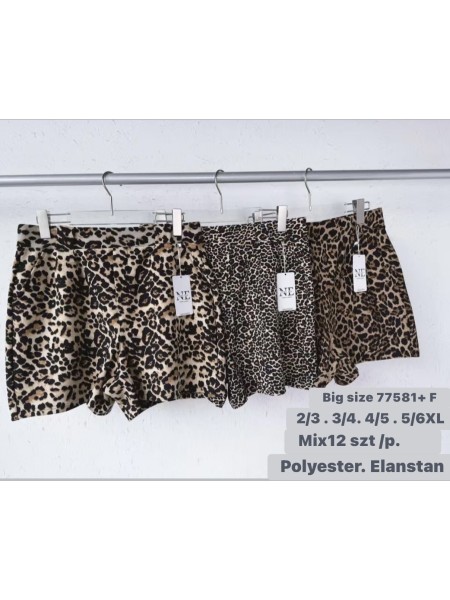 Spodenki damskie ,size 2-6xl, paczka 12szt,mix kolor