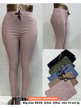 Spodnie damskie ,size 2-6xl, paczka 12szt,mix kolor