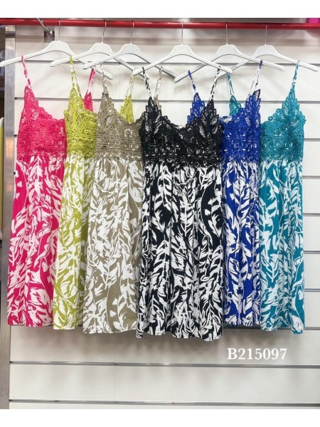 Sukienki damskie , Size m-2xl ,paczka 12szt,mix kolor