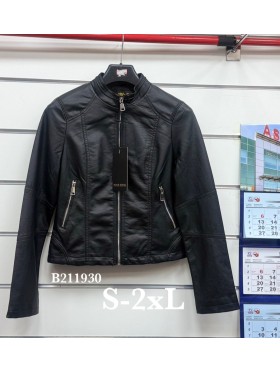 Kurtki skórzane damskie , Size S-2XL ,paczka 5szt ,1 kolor