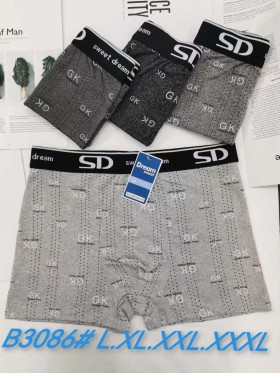 BOKSERKI MĘSKIE .SIZE: L -3XL (24 SZT/PACZKA) KOLOR JAK NA ZDZIĘCIU