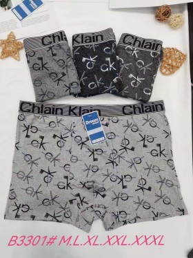 BOKSERKI MĘSKIE .SIZE: M -3XL (24 SZT/PACZKA) KOLOR JAK NA ZDZIĘCIU