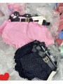 Spodenki jeans dzieciece wloski 6-16 lat, paczka 6szt, 1 kolor