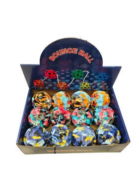 ZABAWKI BALL,12 SZT / PACZKA, KOLOR JAK NA ZDZIĘCIU