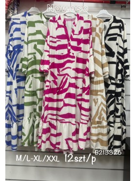 Sukienki damskie , Size m-2xl ,paczka 12szt,mix kolor