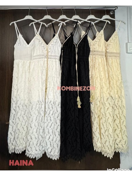 Sukienki damskie Włoski ,size uni  ,paczka 6szt mix kolor