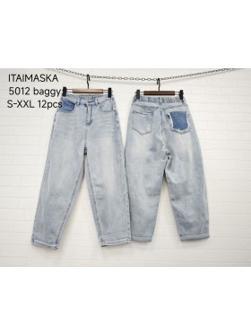 Jeansy damskie M'sara,size s-2xl, paczka 12szt,
