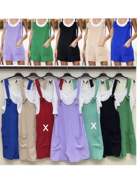 Komplety damskie Włoski , size uni, paczka 6szt, mix kolor