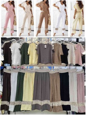 Komplety damskie Włoski , size uni, paczka 6szt, mix kolor