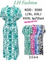 Sukienki damskie , Size l-3xl ,paczka 12szt,mix kolor