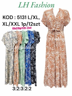 Sukienki damskie , Size l-2xl ,paczka 12szt,mix kolor
