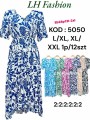 Sukienki damskie , Size l-2xl ,paczka 12szt,mix kolor