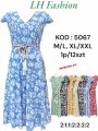 Sukienki damskie , Size m-2xl ,paczka 12szt,mix kolor
