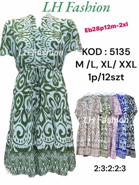 Sukienki damskie , Size m-2xl ,paczka 12szt,mix kolor