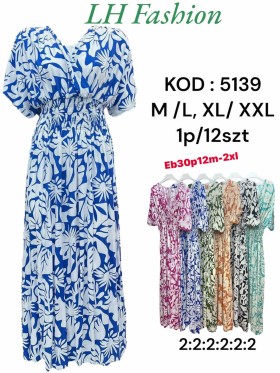 Sukienki damskie , Size m-2xl ,paczka 12szt,mix kolor