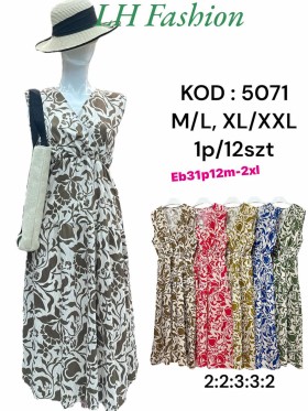 Sukienki damskie , Size m-2xl ,paczka 12szt,mix kolor