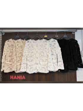Bluzki damskie Włoskie , Size uni,paczka 6szt,mix kolor