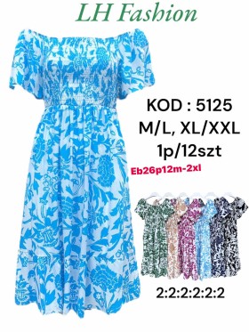 Sukienki damskie , Size m-2xl ,paczka 12szt,mix kolor