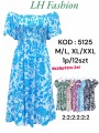 Sukienki damskie , Size m-2xl ,paczka 12szt,mix kolor