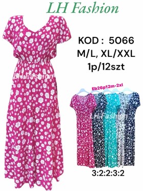 Sukienki damskie , Size m-2xl ,paczka 12szt,mix kolor