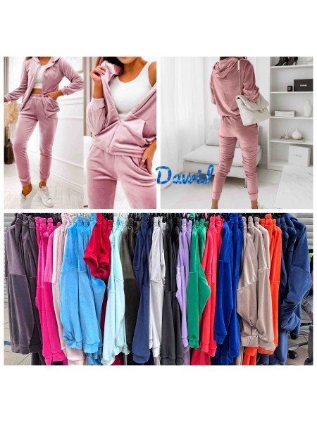 Komplety damskie Włoski , size uni, paczka 6szt, mix kolor