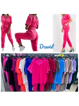Komplety damskie Włoski , size uni, paczka 6szt, mix kolor