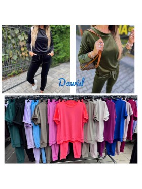 Komplety damskie Włoski , size uni, paczka 6szt, mix kolor