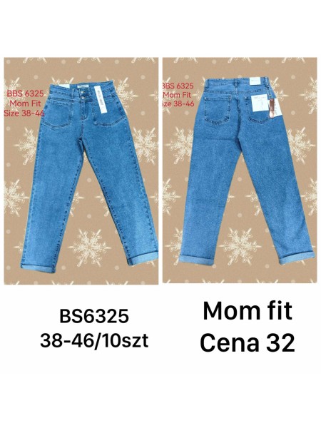 Jeansy damskie ,size 38-46, paczka 10szt,