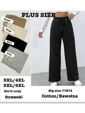 Spodnie damskie ,size 3-6XL, paczka 12szt,mix kolor