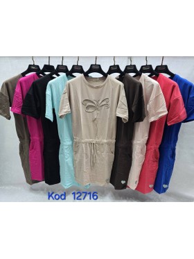 Sukienki damskie Tureckie , size uni paczka 12szt,mix kolor