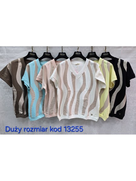 Bluzki damskie Tureckie, size standard ,paczka 12szt mix kolor
