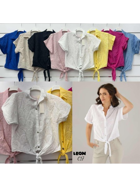 Koszule  damskie ,size UNI, paczka 6szt,mix kolor