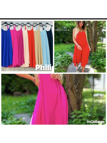Sukienki damskie polskie , Size uni,paczka 6szt,mix kolor