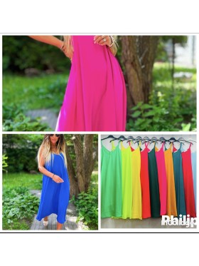 Sukienki damskie polskie , Size uni,paczka 6szt,mix kolor