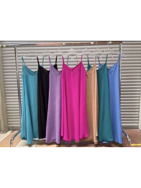Sukienki damskie polskie , Size uni,paczka 6szt,mix kolor