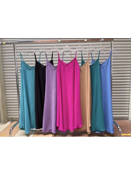 Sukienki damskie polskie , Size uni,paczka 6szt,mix kolor
