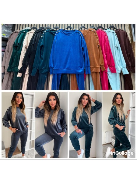 Komplety damskie polskie , Size uni,paczka 6szt,mix kolor