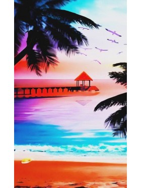 Ręczniki plażowe 70x140cm, paczka 10szt