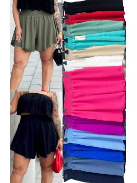 Spodenki  Pas do 140cm, długość 51cm damskie Włoskie,size UNI, paczka 6szt,mix kolor