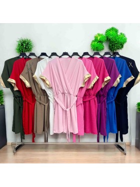 Kombinezony Biust do 140cm, długość 95cm damskie Włoskie,size UNI, paczka 6szt,mix kolor