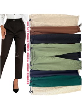 Spodnie biodra 140 cm damskie Włoskie,size UNI, paczka 6szt,mix kolor