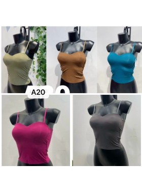 Bluzki damskie Włoskie , Size uni,paczka 6szt,mix kolor